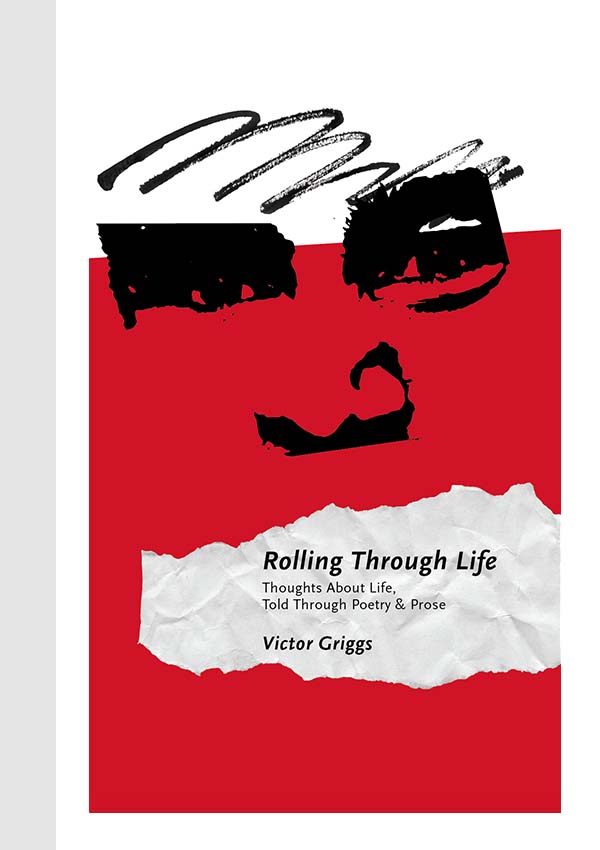 Rolling Through Life book cover or face and illustrations